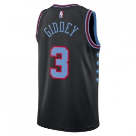 Chicago Bulls Josh Giddey Nike 2025-26 City Edition Musta Miesten Pelipaidat Swingman